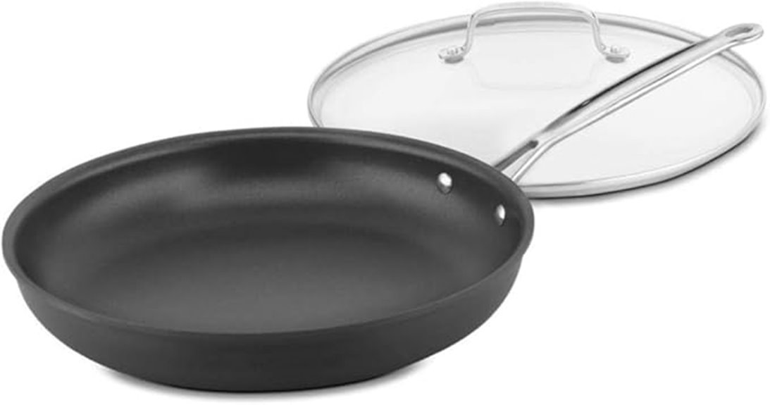 nonstick skillet with lid
