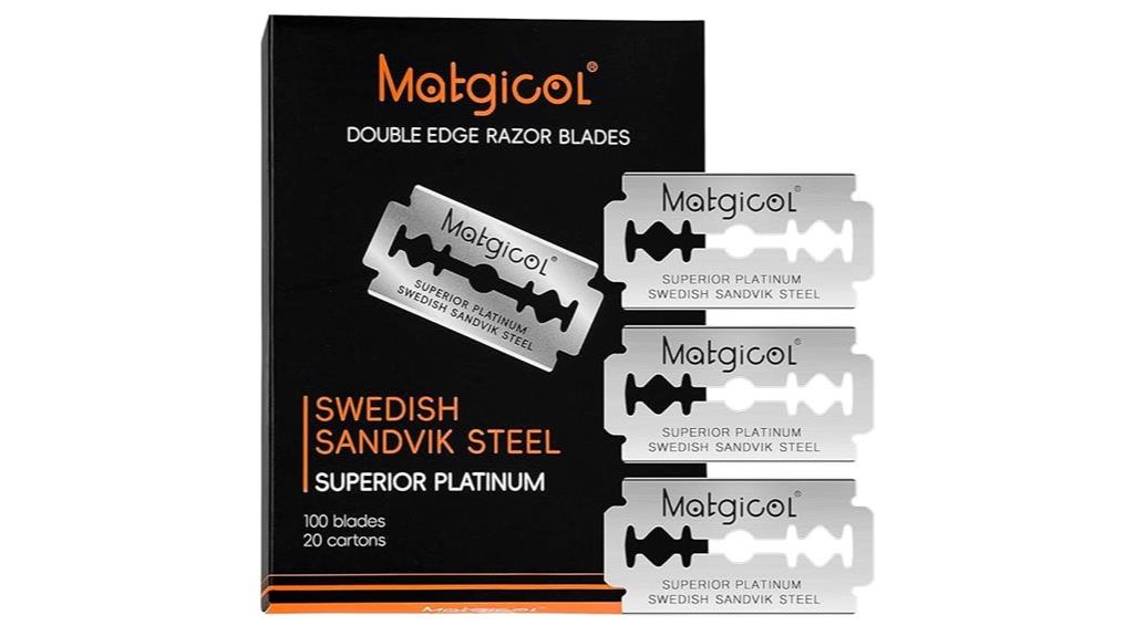 one hundred double blades