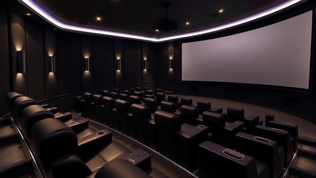 optimal room for home theater