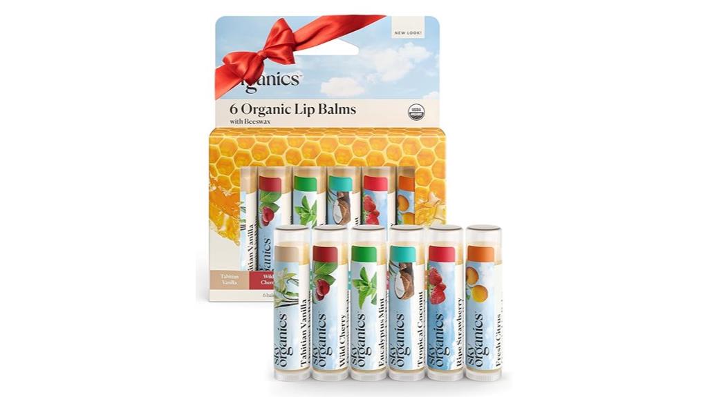 organic beeswax lip balm