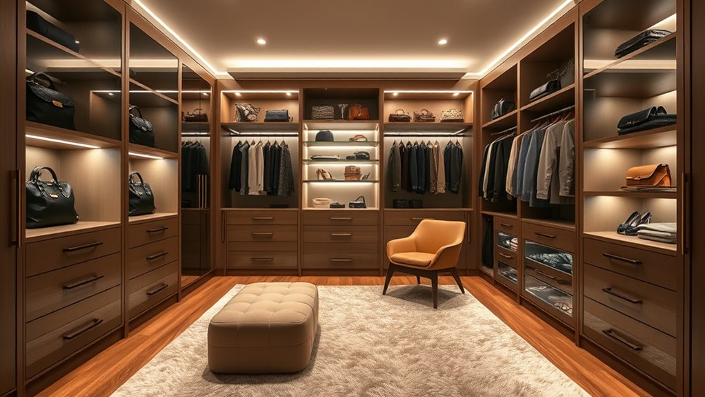 personalized closet organization