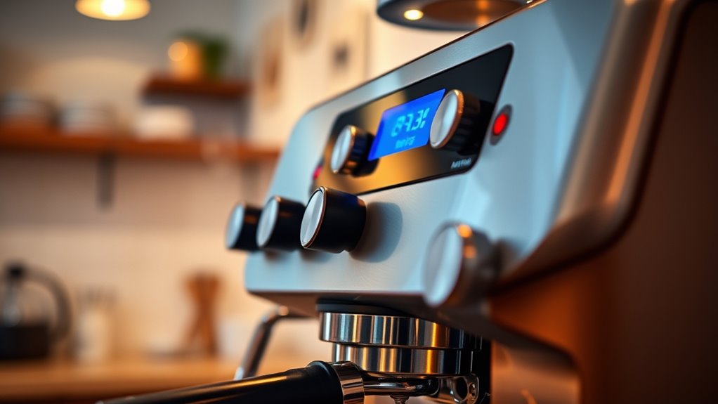 personalized coffee brewing controls