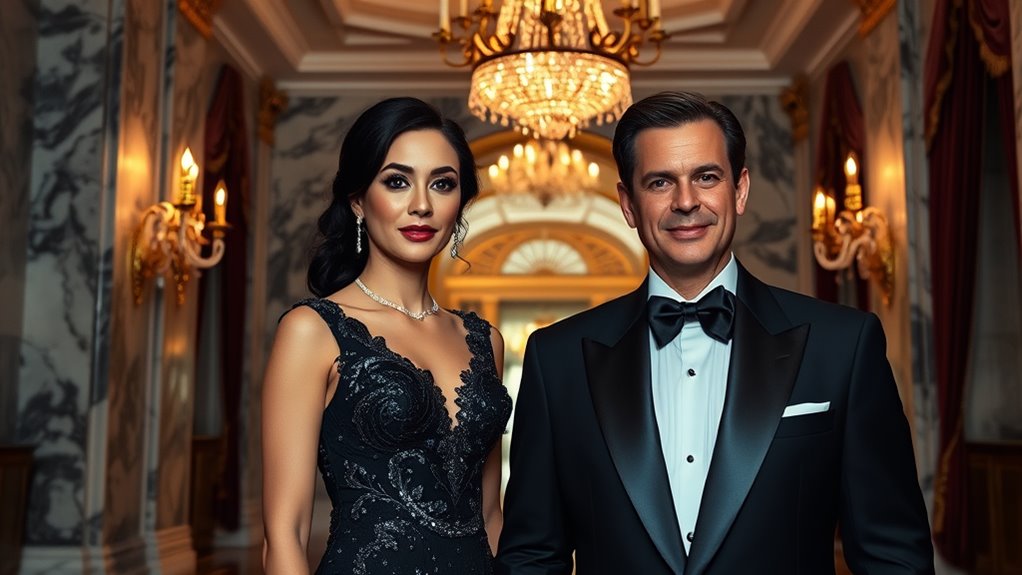 polished sophisticated formal wear