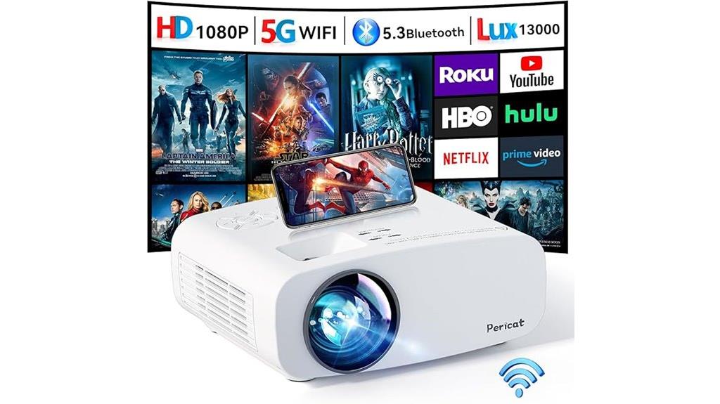 portable 4k wifi projector