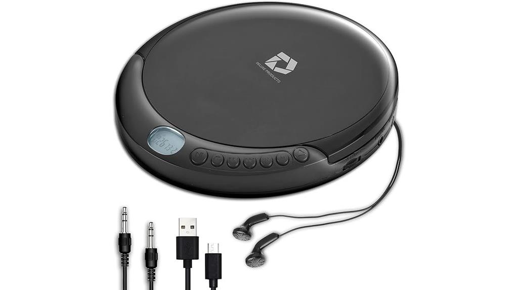 portable cd player set