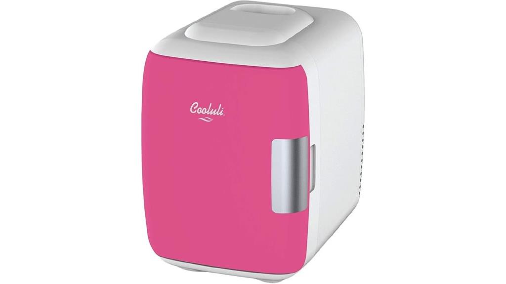 portable skincare fridge unit