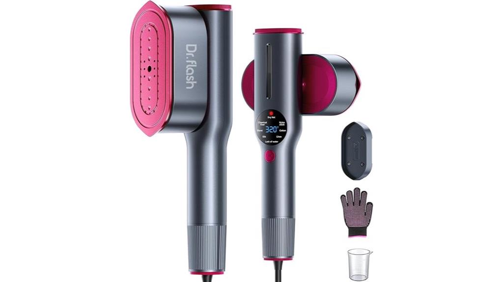 portable steamer and iron