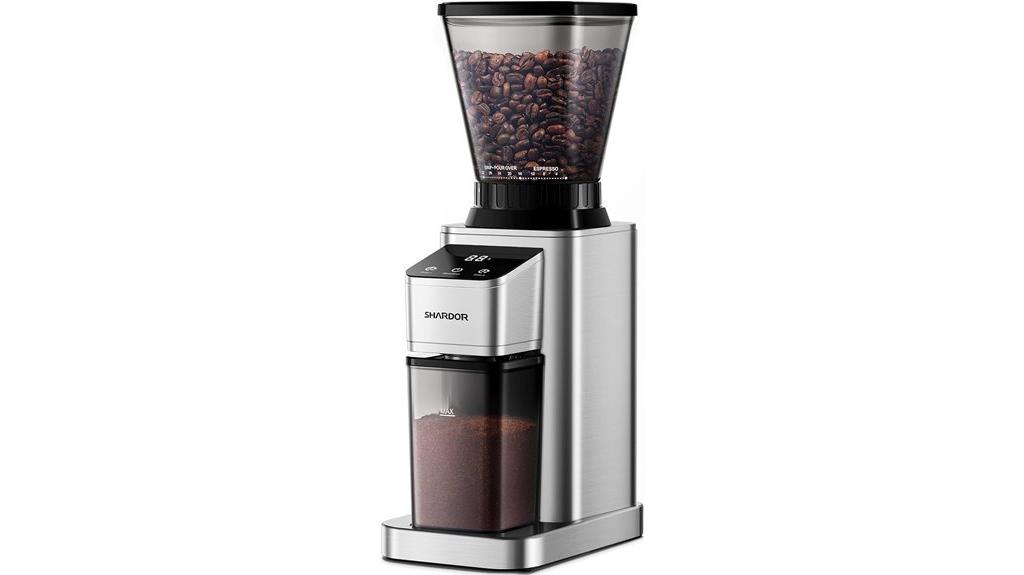 precise 48 setting coffee grinder