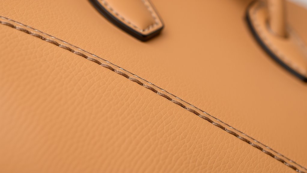 precise stitching and finishing