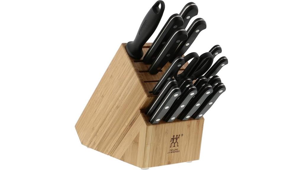 premium 18 piece knife collection