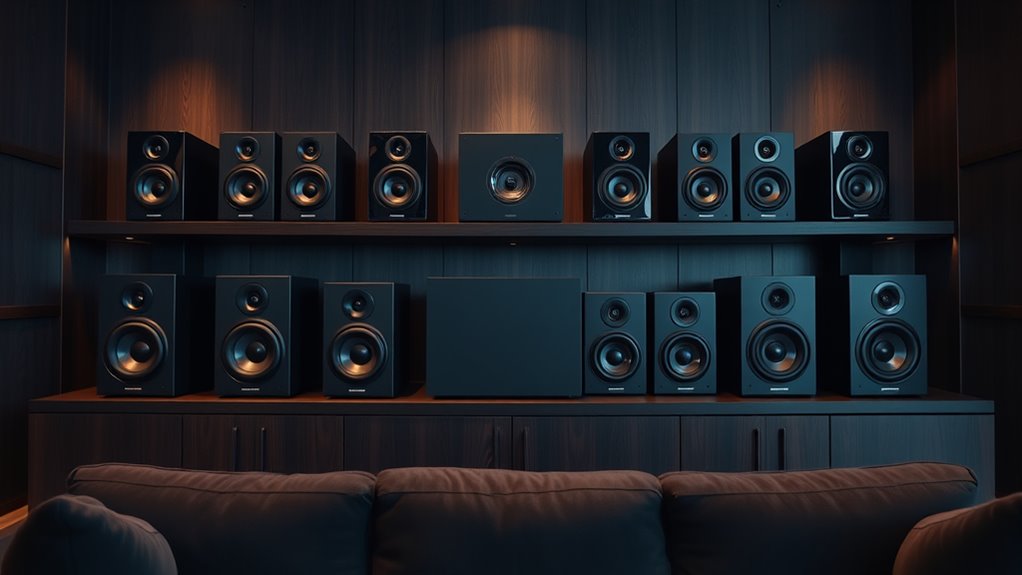 premium high end center speakers