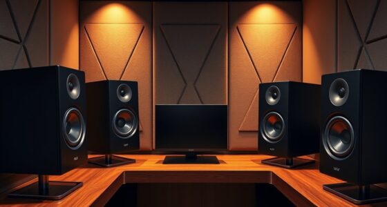 premium home studio monitors