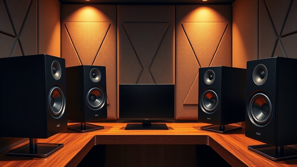 premium home studio monitors