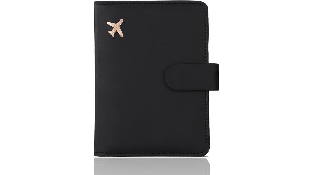 premium leather passport case