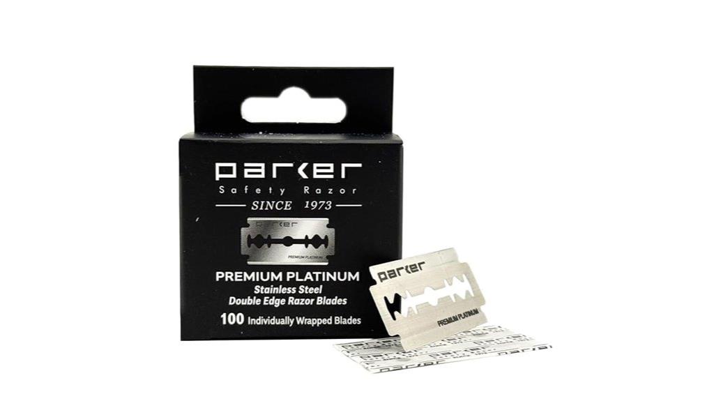 premium platinum double blades