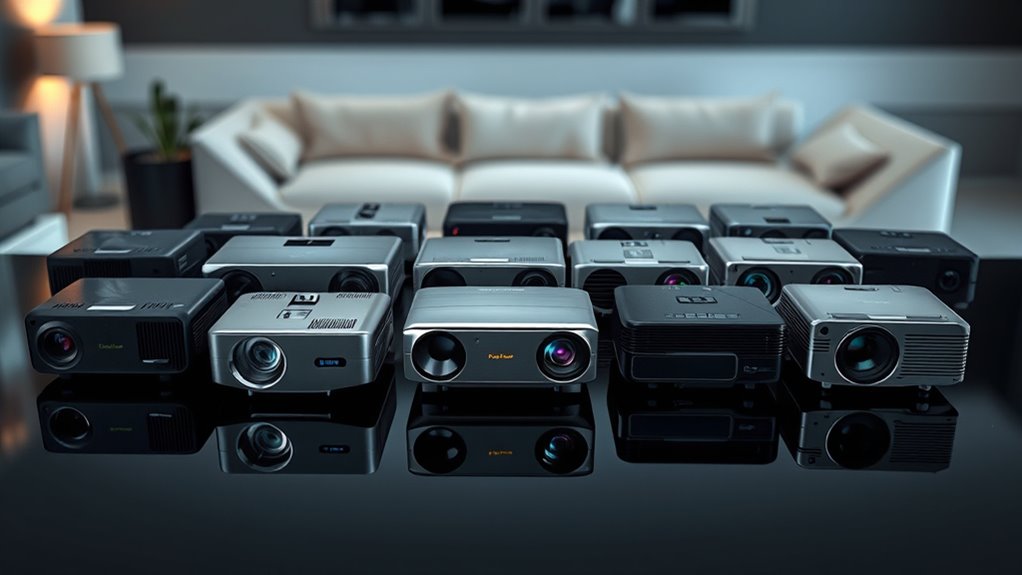 premium portable projector options