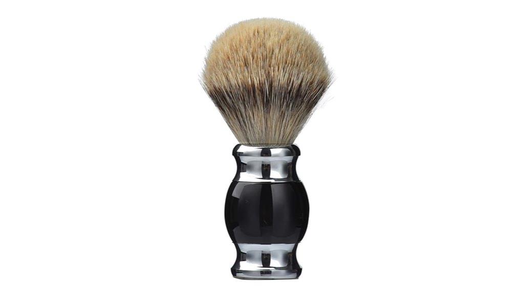 premium silver badger brush