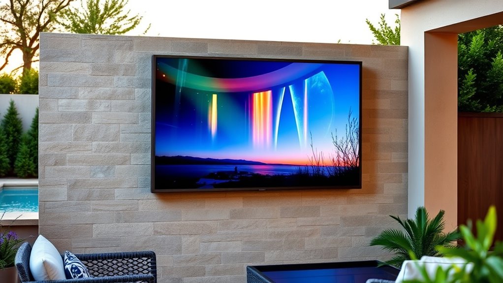 premium weatherproof outdoor tvs