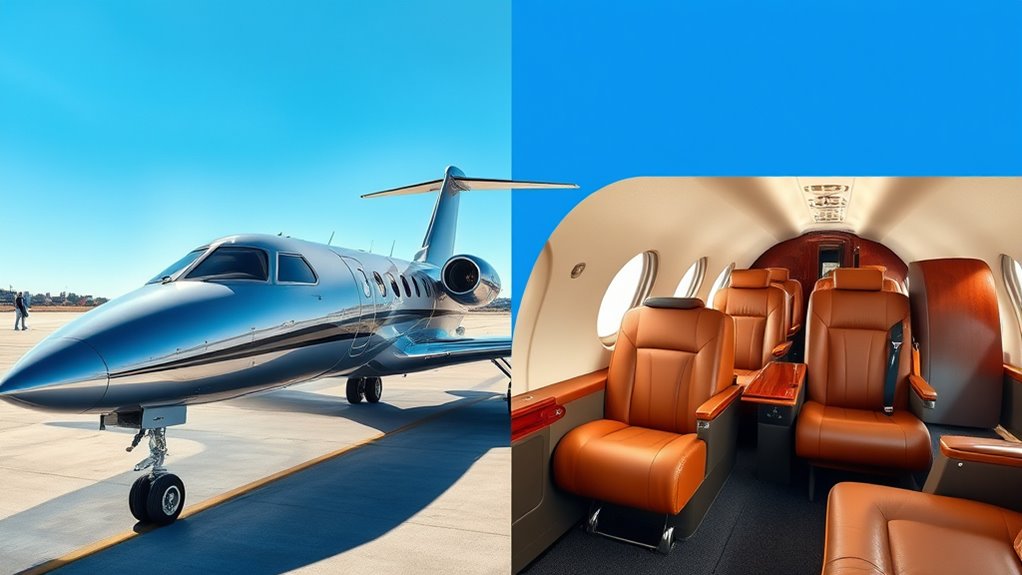private jet versus first class