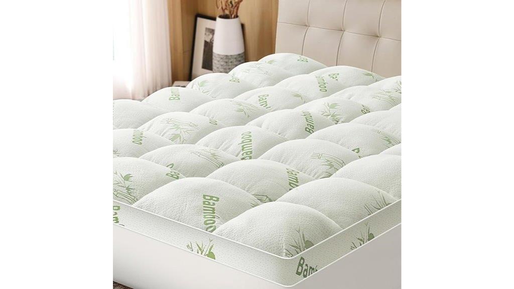 queen bamboo pillow top