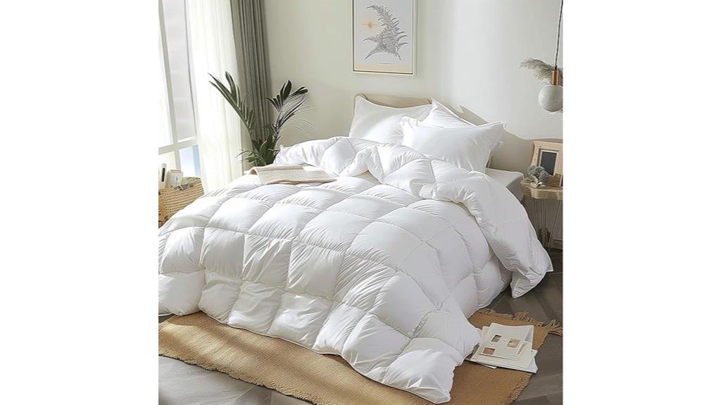 queen size goose down