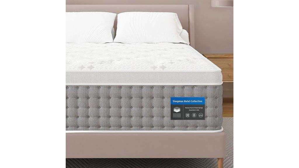 queen sized hybrid mattress