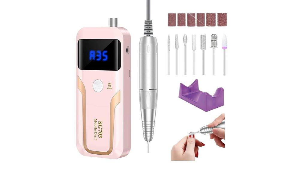 rechargeable nail drill machine