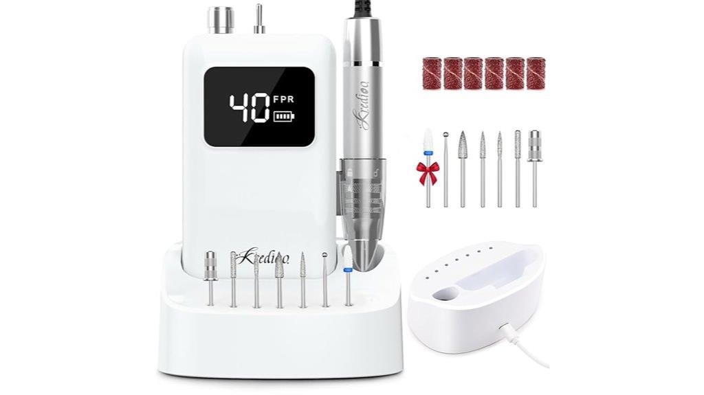 rechargeable nail drill with brushless motor