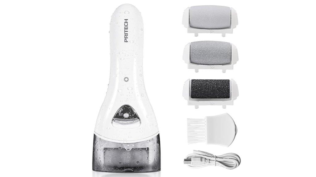 rechargeable portable foot file