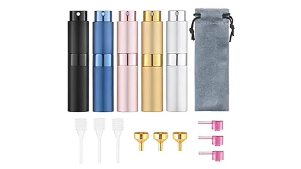 refillable 8ml perfume set