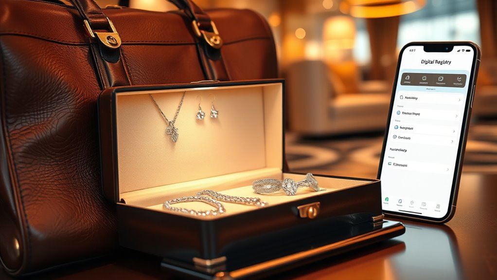 register valuables for security