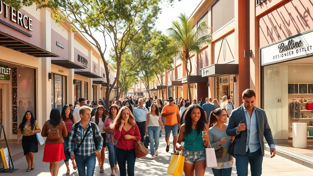 relaxed shopping spacious layout