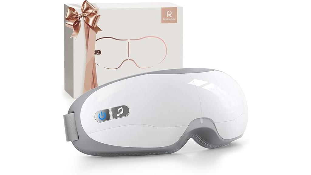 relaxing bluetooth eye massager