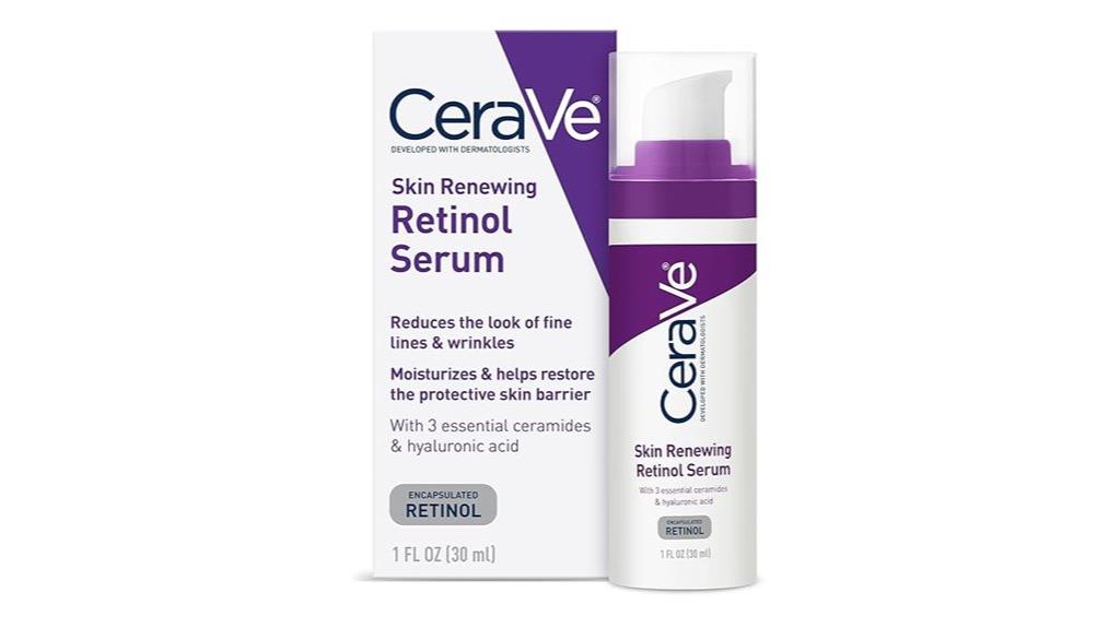 retinol serum with hydrating ingredients