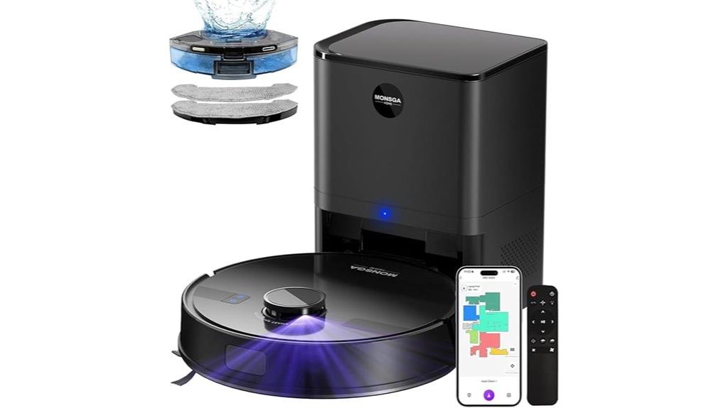 robot vacuum with mopping