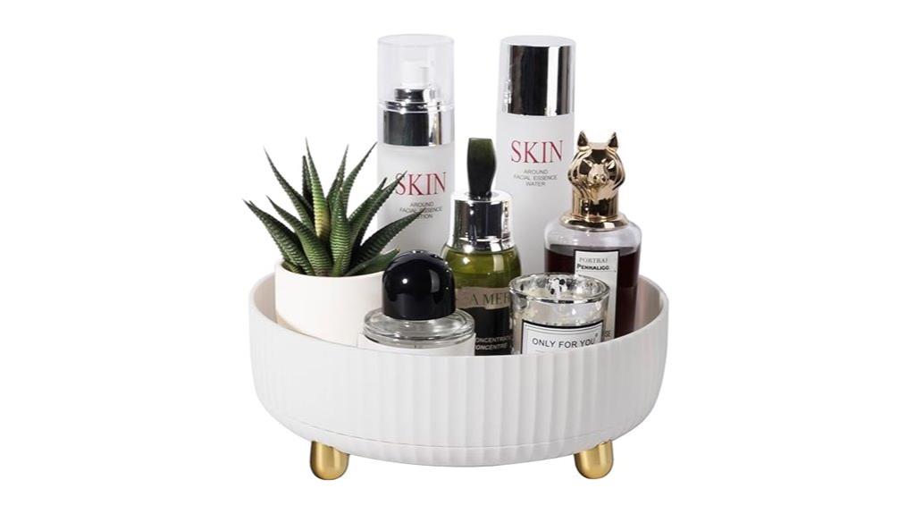 rotating makeup perfume organizer
