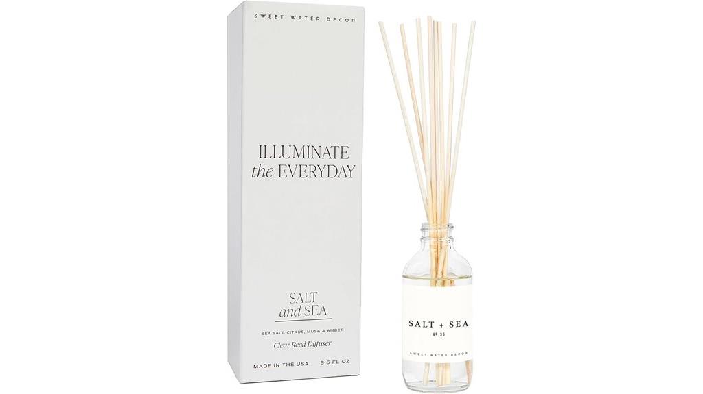 salt and sea reed diffuser