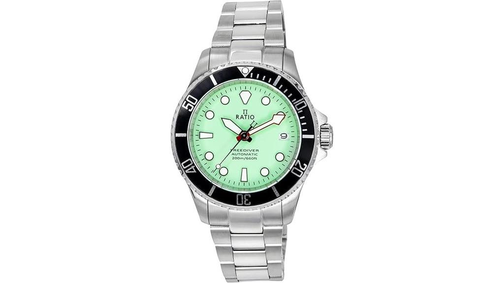 sapphire crystal diver watch