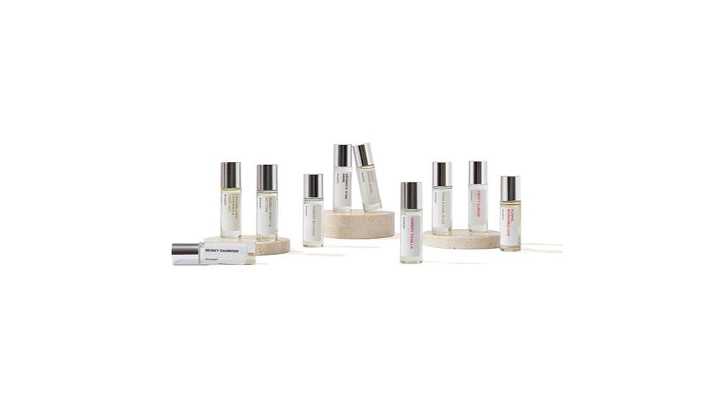 set of ten fragrances