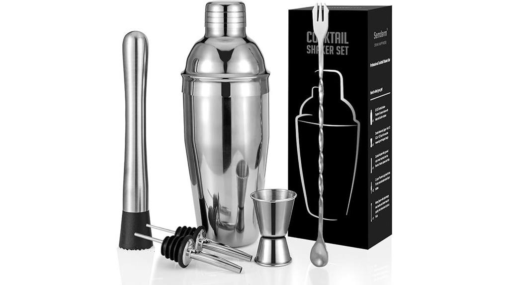 six piece bartender set
