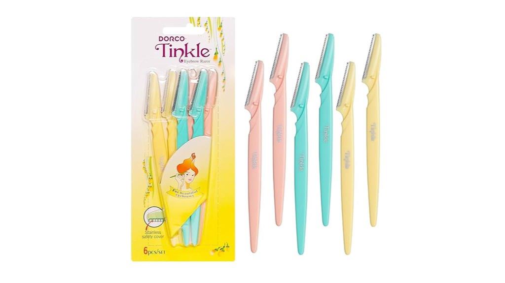 six piece dermaplaning set