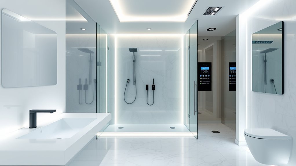 smart bathroom automation features