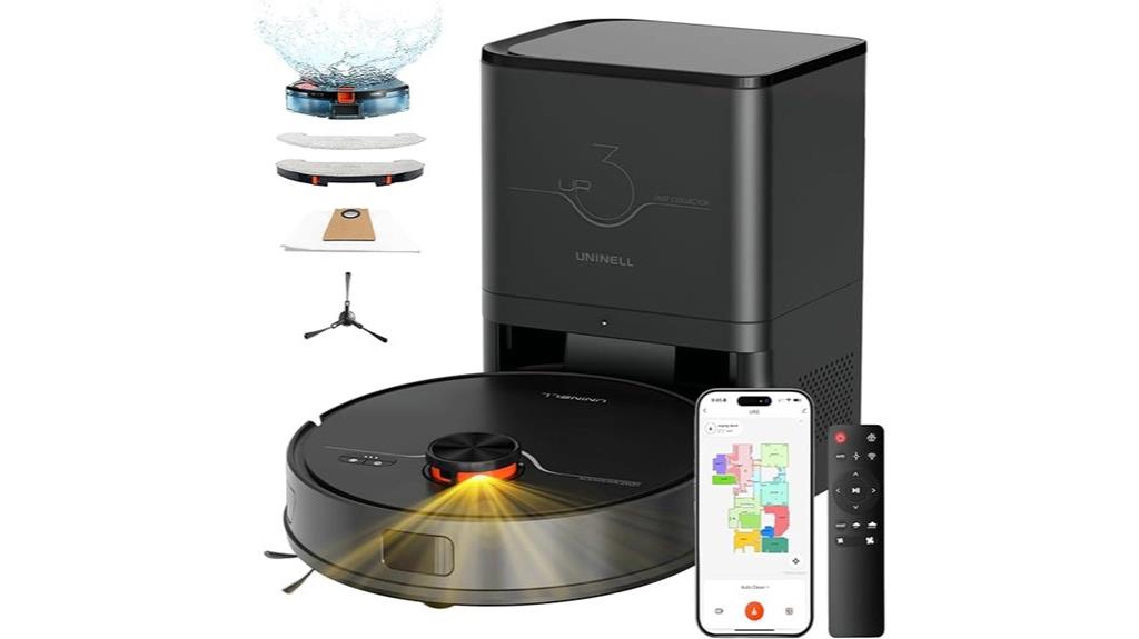 smart vacuum with lidar