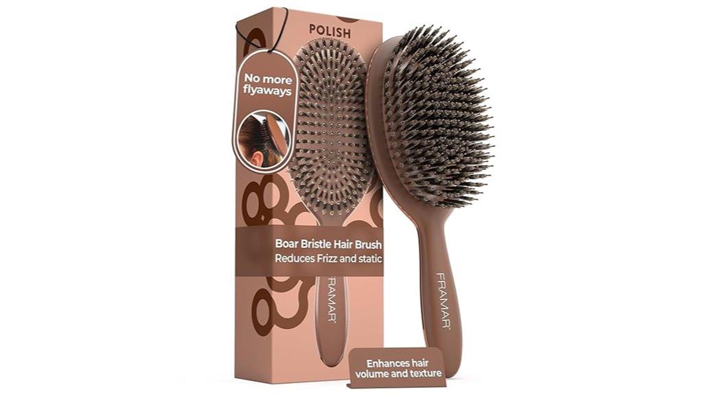 soft boar bristle brush