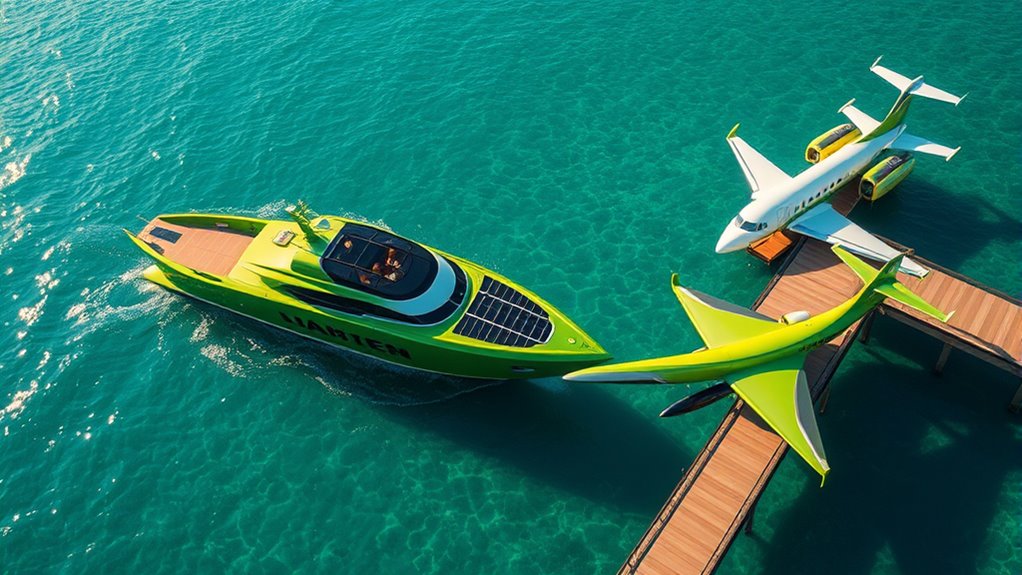 solar powered eco friendly vessels