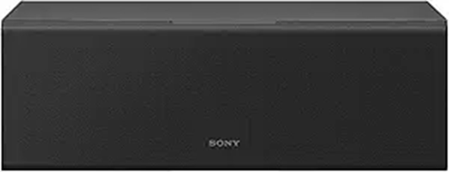 sony ss cs8m2 center speaker
