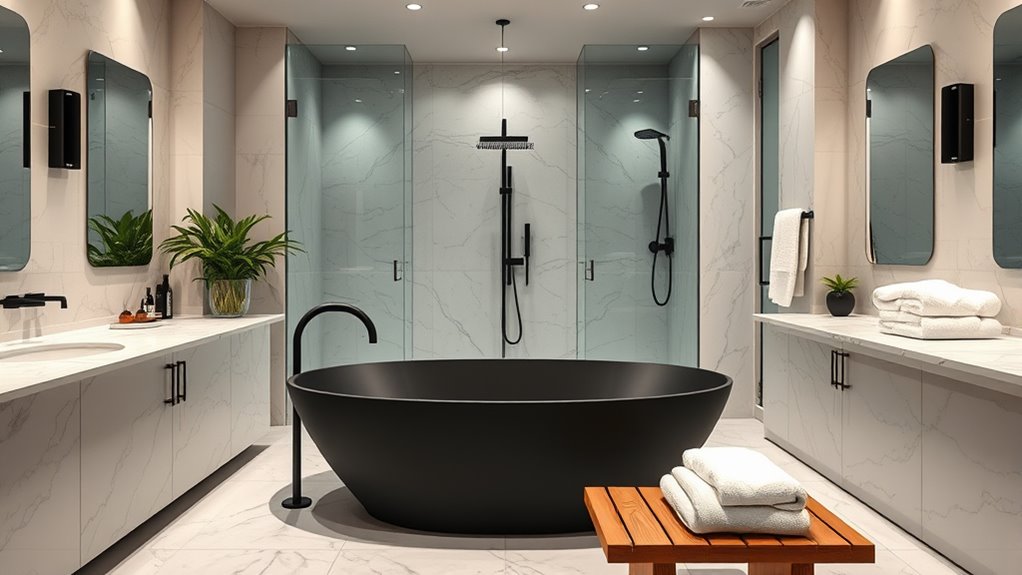 spa like bathing experience