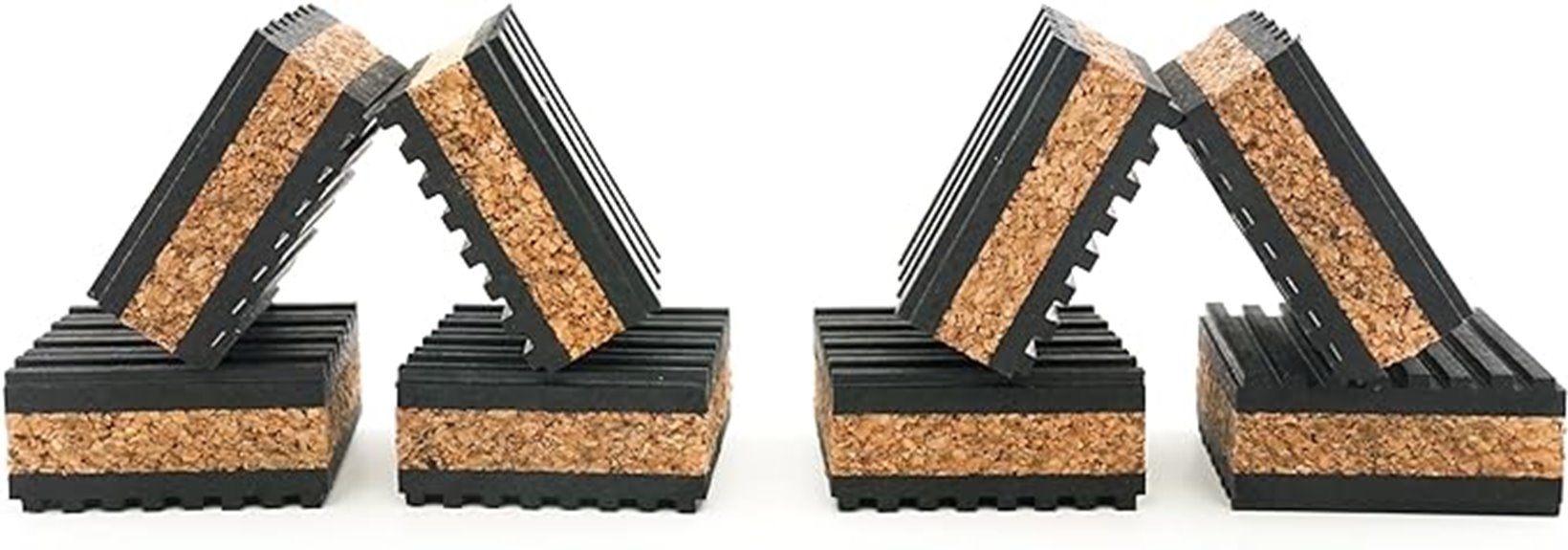 speaker soundproofing cork pads
