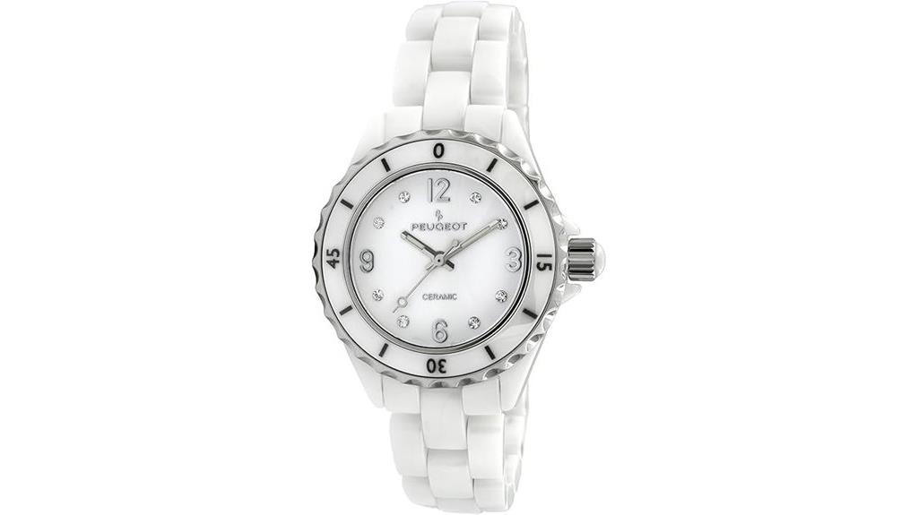 sporty swarovski crystal watch