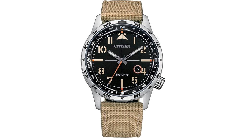 stainless steel khaki strap